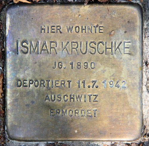 Stolpersteine Handjerystraße 37 #3