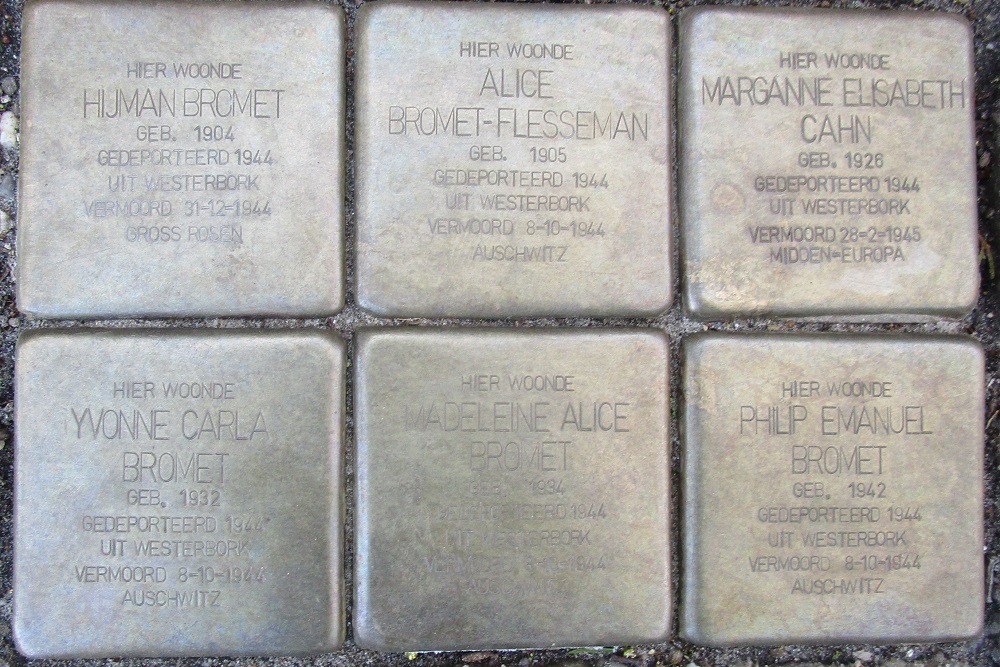 Stolpersteine Wittenburgerweg 120