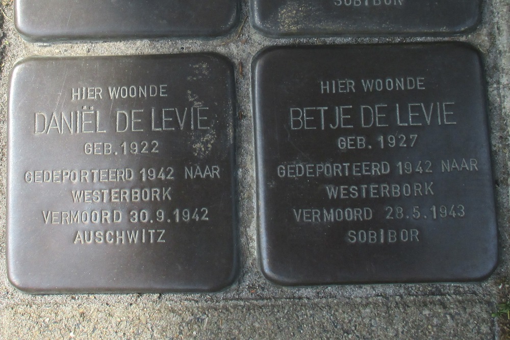 Stolpersteine Feiko Clockstraat 133 #3