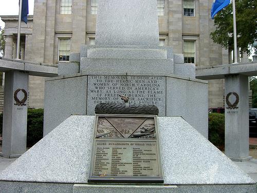 Oorlogsmonument North Carolina