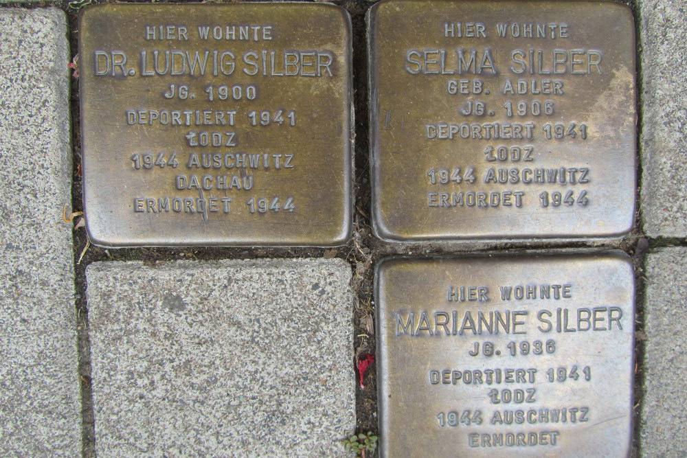 Stolpersteine Agrippastrae 10 #1