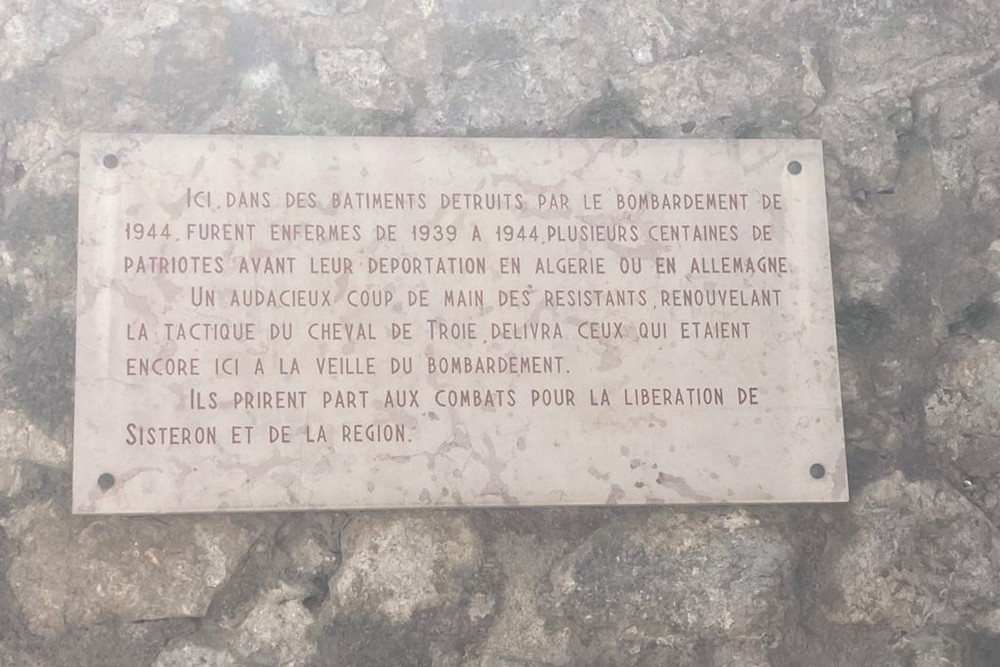 Memorials Sisteron Citadel #3