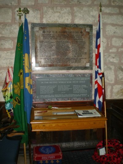 War Memorial St Mary the Virgin Church