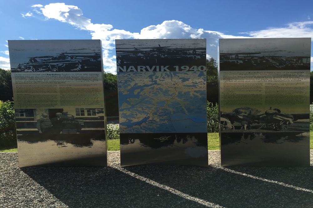 Narvik 1940 Monument Bardufoss #3