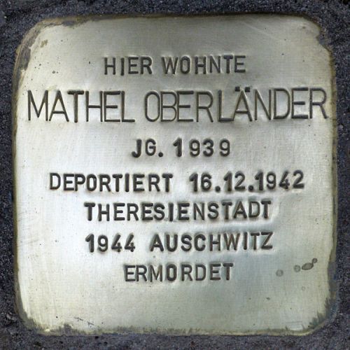 Stolpersteine Hohenzollerndamm 4 #5