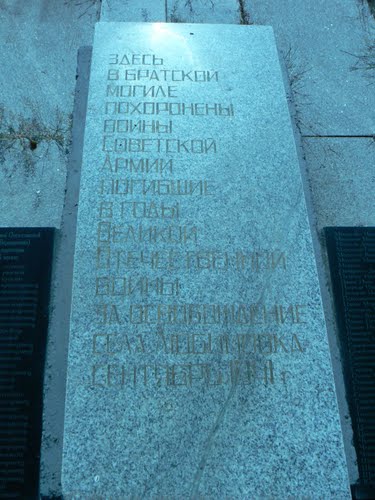 Mass Grave Soviet Soldiers Lyubymivka #4