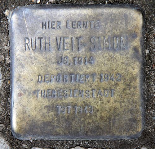 Stumbling Stone Rothenburgstraße 18