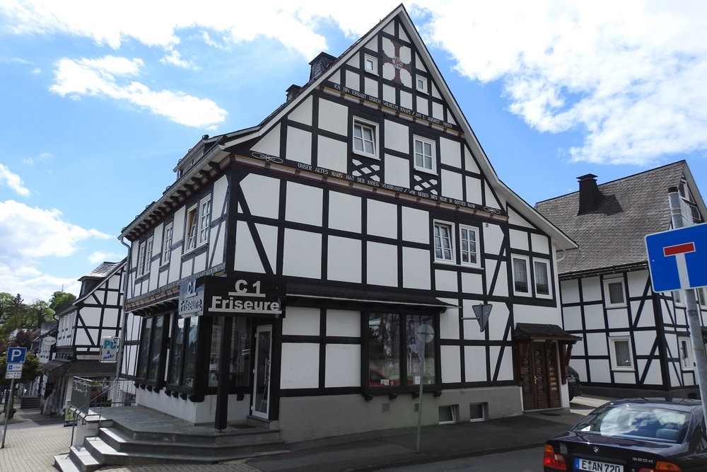 Tekst op Huis Hochstraße #2