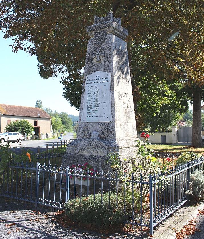 Oorlogsmonument Cabanac