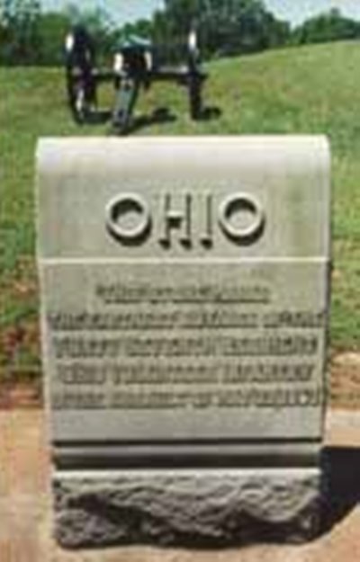 Positie-aanduiding Aanval van 47th Ohio Infantry (Union) #1