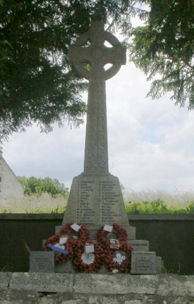 Oorlogsmonument Sherburn in Elmet #1