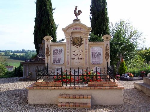 War Memorial Castelnau-sur-Gupie