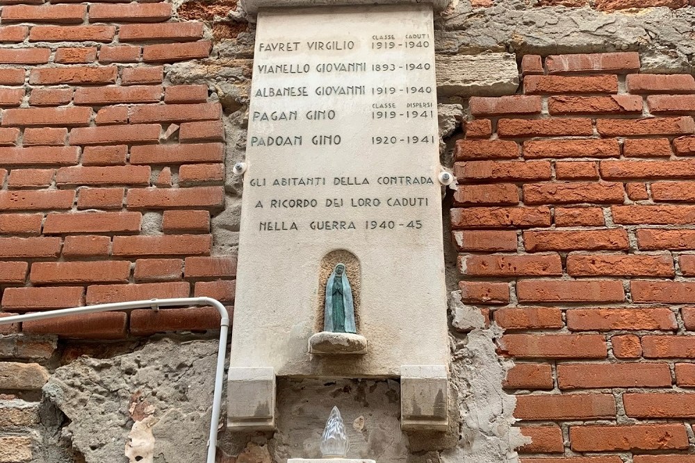 Oorlogsmonument Gevallenen Venetië