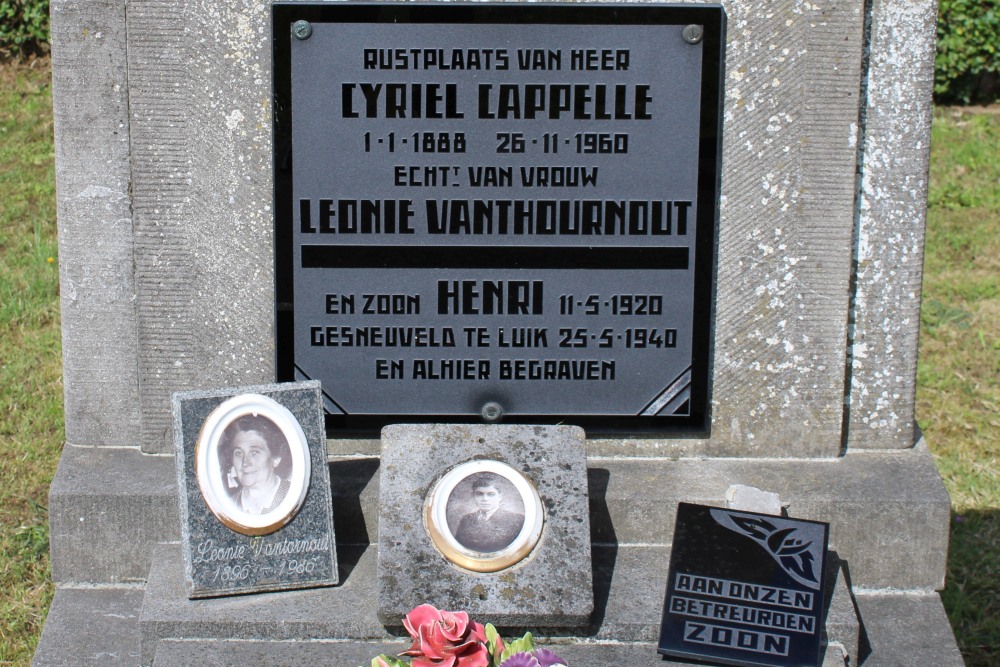 Belgische Oorlogsgraven Handzame	 #5