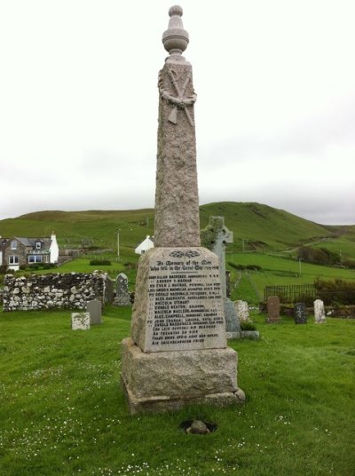 War Memorial Kilmuir