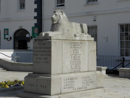 Oorlogsmonument Newcastle