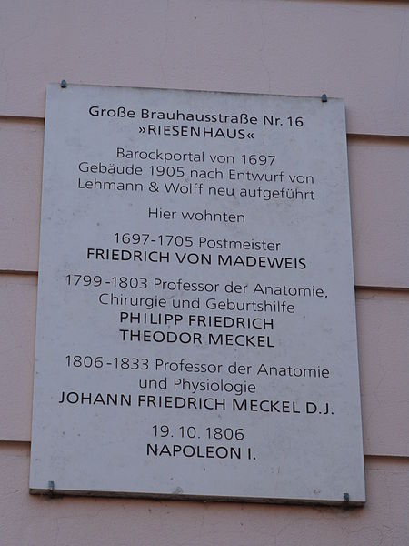 Memorial Groe Brauhausstrae 16 #1