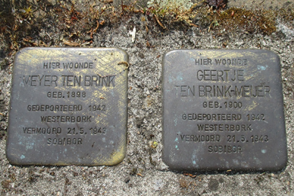 Stolpersteine Hendrik Westerstraat 53 #2