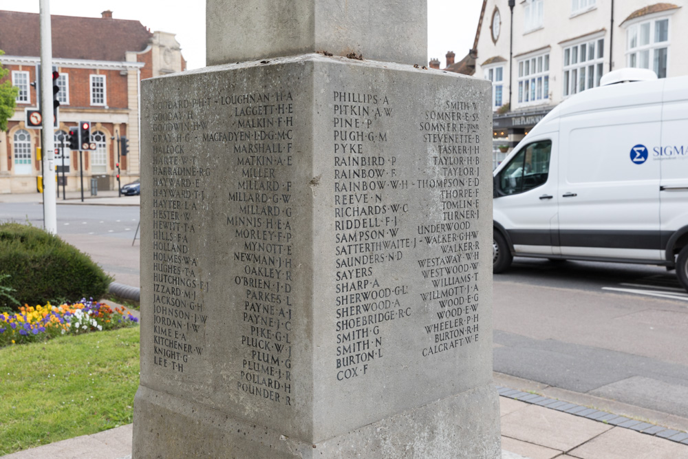 Oorlogsmonument Letchworth #4