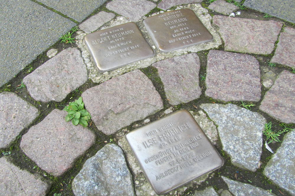 Stolpersteine Kaiserstraße 20