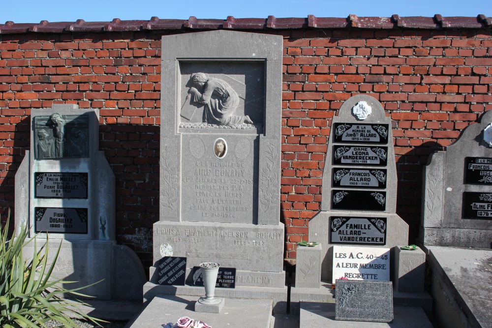 Belgian War Grave Isires #1