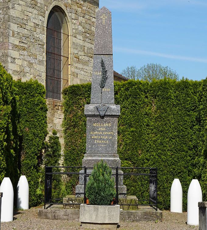 Oorlogsmonument Mollans