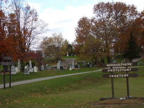 Oorlogsgraf van het Gemenebest Waubaushene Cemetery #1