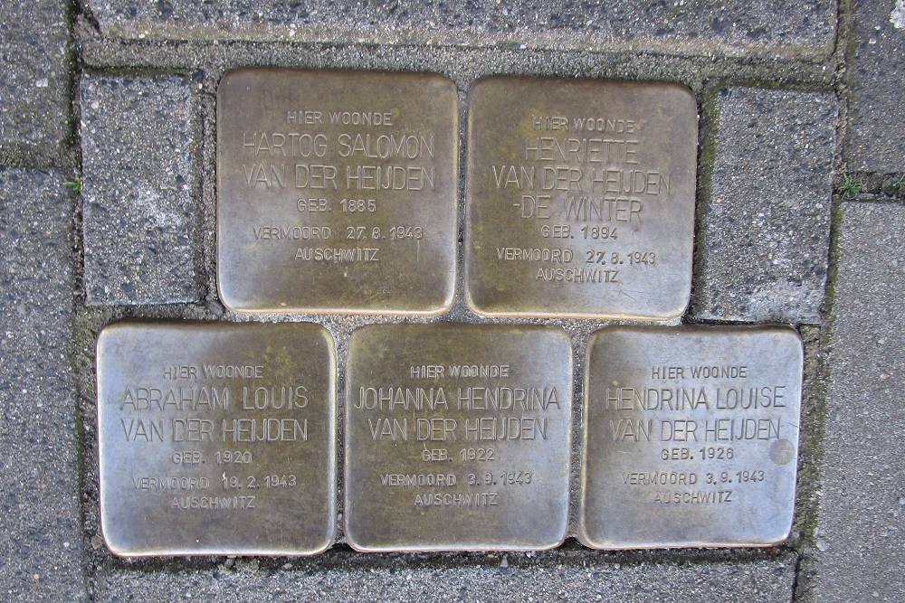 Stolpersteine Oranje Nassaulaan 4 #1