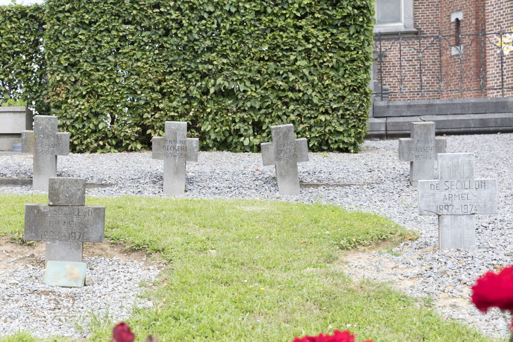 Belgische Graven Oudstrijders Teuven Kerkhof #3