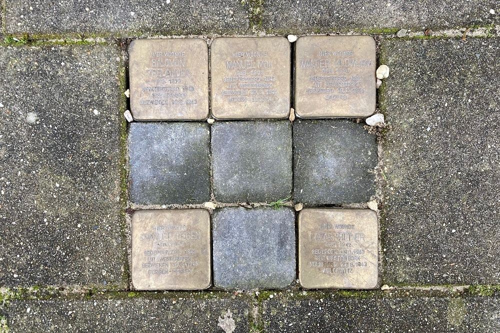 Stolpersteine Loosdrechtse Bos (Zonnestraal)