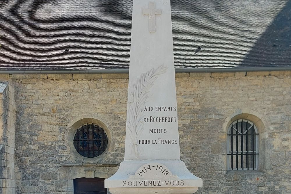 War Memorial Rochefort-sur-Nenon #1