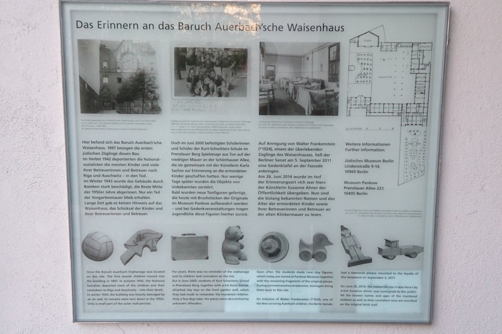 Gedenkplaats Baruch Auerbach Weeshuis #4