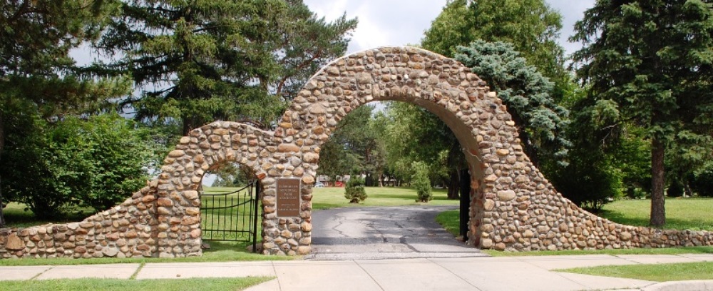 American War Grave Evergreen Memorial Park Cemetery