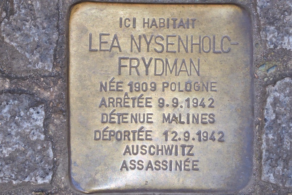 Stolpersteine Clmenceaulaan 96 #2