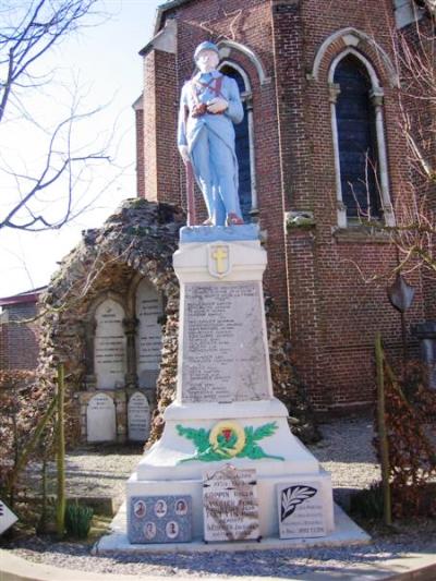 Oorlogsmonument Wallon-Cappel #1