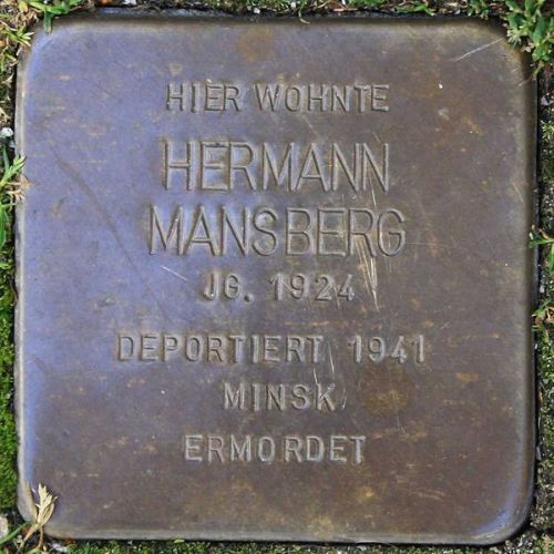 Stolpersteine Alsenstraße 34 #3