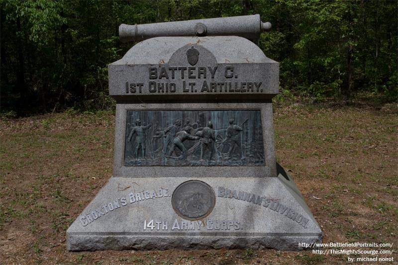 1st Ohio Light Artillery - Battery C Monument #1