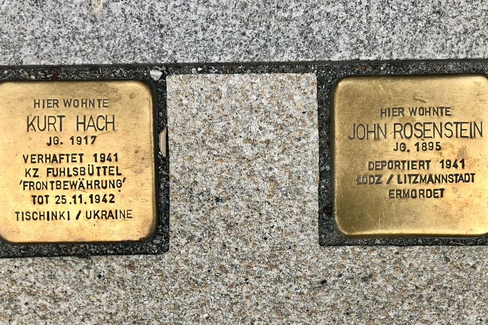 Stolperstein Groer Burstah 3