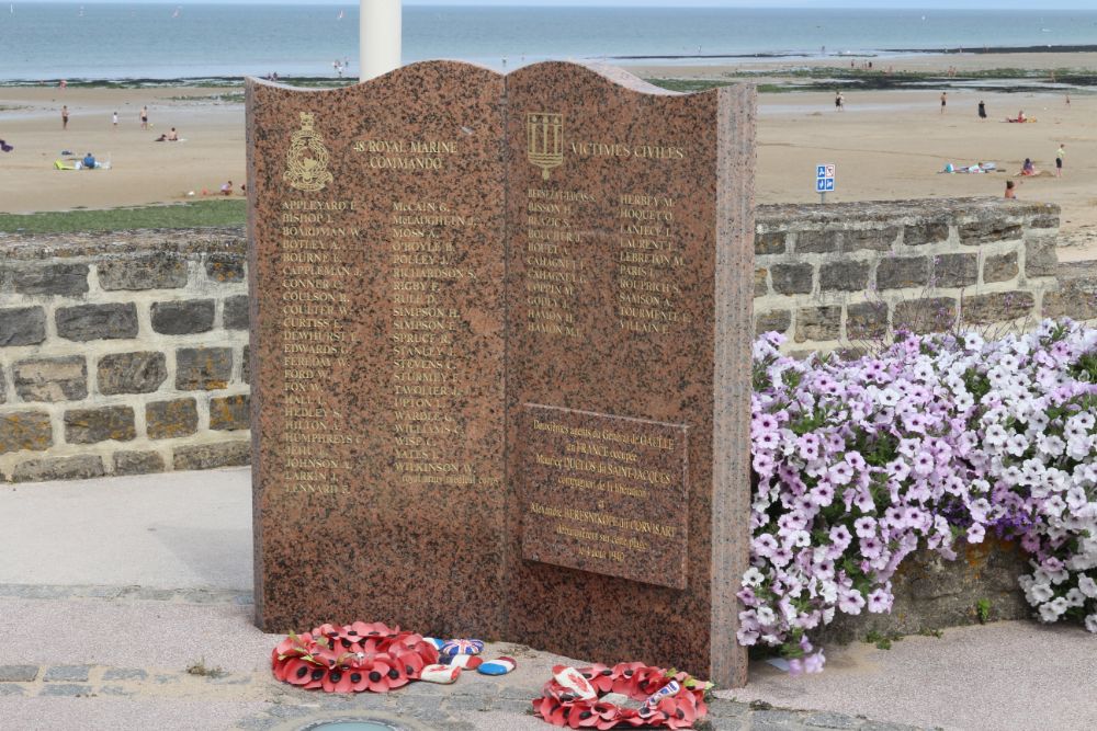 Monument Landingen 48st Royal Marine Commando's #4