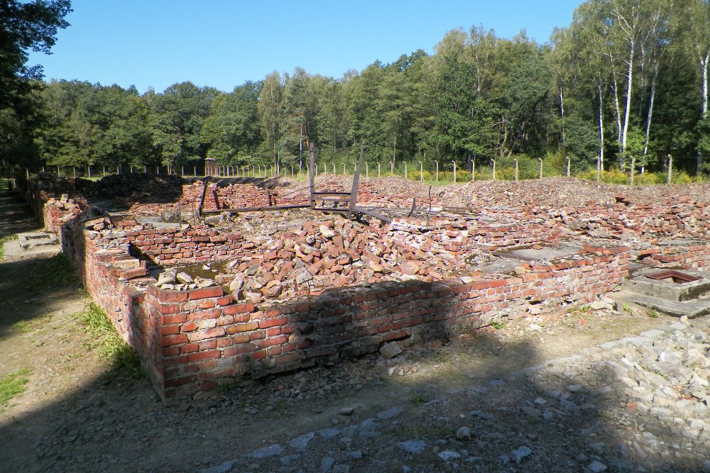 Restanten Gaskamer 5 Auschwitz II (Birkenau)