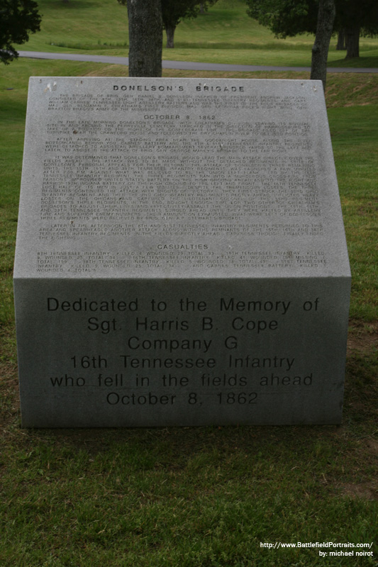 Donelson’s Brigade Monument