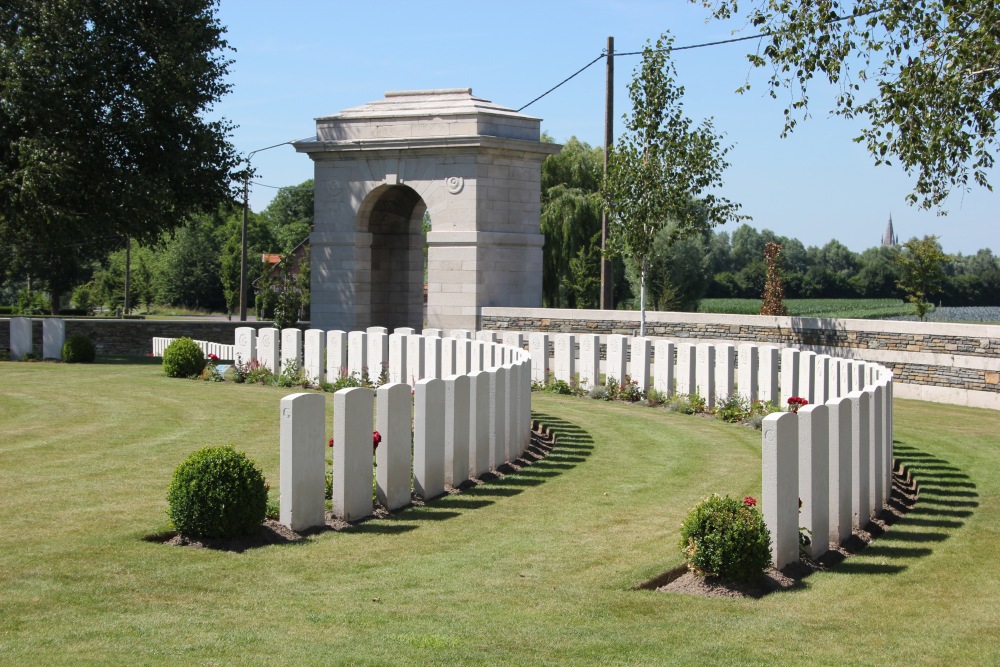 Oorlogsbegraafplaats van het Gemenebest Railway Dugouts Burial Ground #1