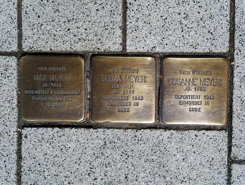 Stolpersteine Hauptstraße 15 #2