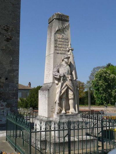 War Memorial Saint-Christophe