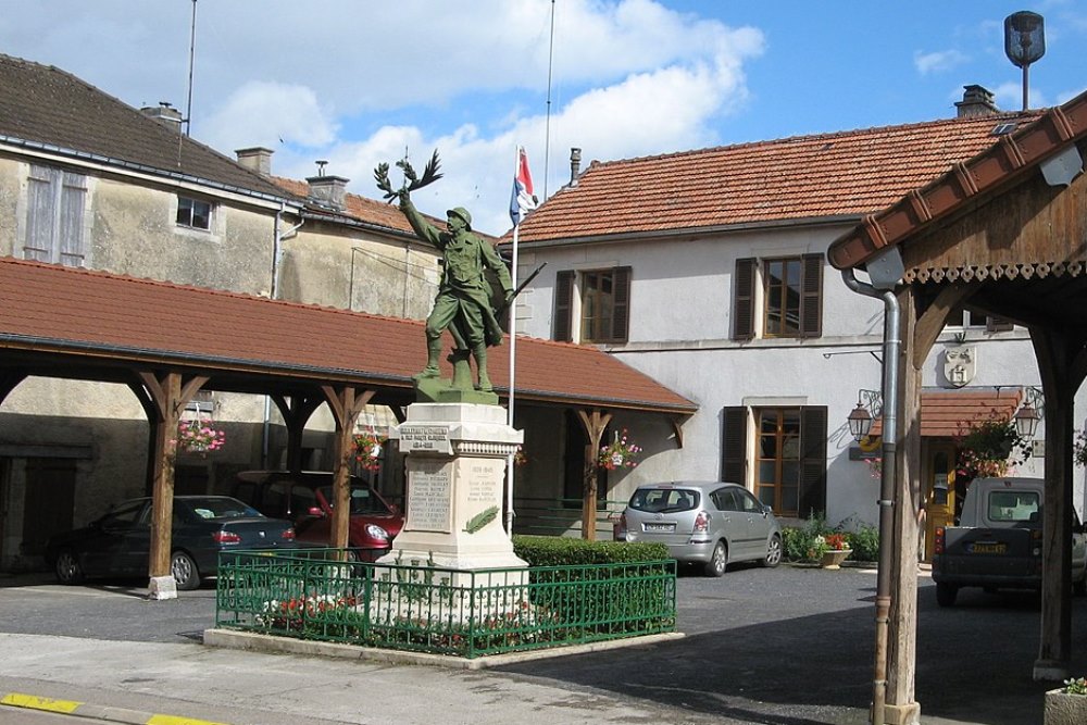 Oorlogsmonument Doulevant-le-Chteau