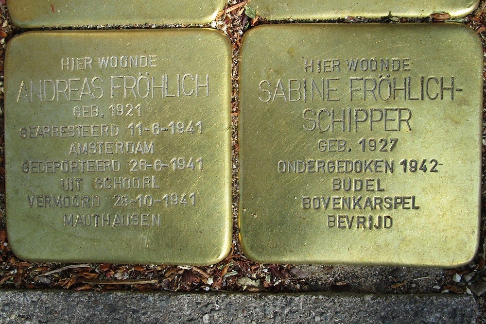 Stolpersteine Prins Hendriklaan 36 #3