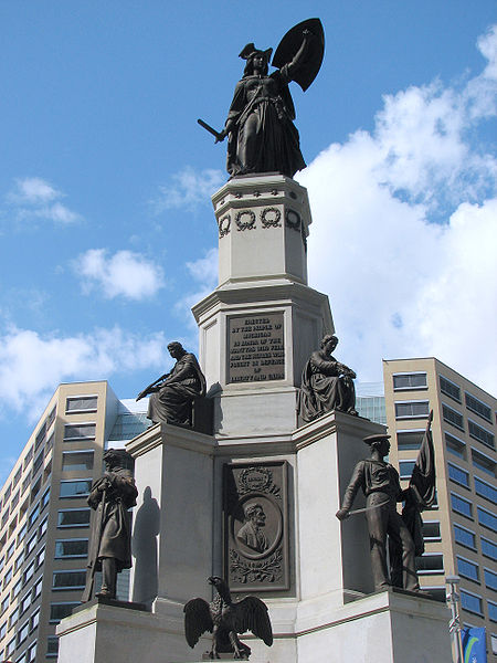 Monument Amerikaanse Burgeroorlog Michigan #1