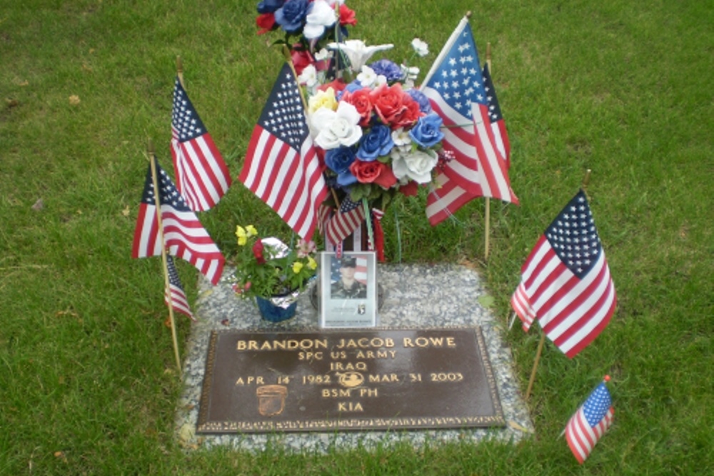 American War Grave Willwood Burial Park #1