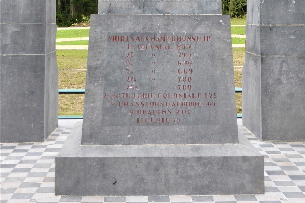 Monument to the French Colonials and 