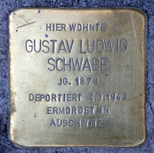 Stolpersteine Thomasiusstraße 3 #4